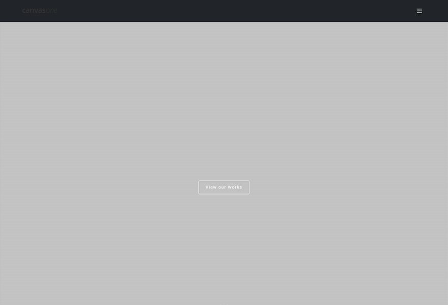 Big Text Slider website example